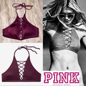 PINK Victoria’s Secret strappy front bikini